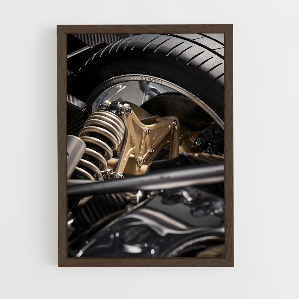 Poster Roadster Révélé – affiche Pagani (vue 5)